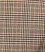 Investments Plus Size Coffee Plaid Long Sleeve Button Front Blazer - Image 4
