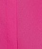 Investments Plus Size Dolman Long Sleeve Button Front Point Collar Blouse, Color:Very Berry - Image 6