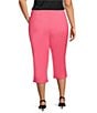 Investments Plus Size Pull-On Pintuck Capri Pants - Image 5