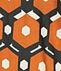 Investments Plus Size Soft Separates Light Honeycomb Border Long Sleeve Coordinating Topper, Color:Light Honeycomb Border - Image 4