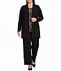 Investments Plus Size Soft Separates Multi Canvas Flourish Print Reversible Crew Neck Sleeveless Top - Image 3