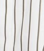 Investments Plus Size Taylor Gold Label Non-Iron Neutral Stripe 3/4 Sleeve Button Front Shirt, Color:Neutral Stripe - Image 4
