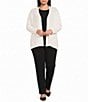 Investments Plus Size the PARK AVE fit Pull-On Mid-Rise Straight Leg Pants - Image 3