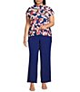Investments Plus Size Wide Leg Cargo Pants - Image 3