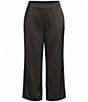 Investments Plus Size Wide Leg Pull-On Satin Pants - Image 5