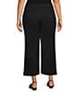 Investments Plus Size Wide Leg Pull-On Twill Crop Pants - Image 2