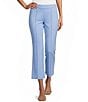 Investments Pull-On Light Weight Ponte Kick Flare Crop Pants - Image 1