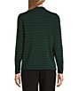Investments Rainforest Zig-Zag Mock Neck Pullover Long Sleeves Top - Image 2