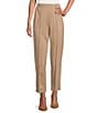 Color:Cafe Latte - Image 1 - Signature Ponte Knit Ankle Pull-On Pants