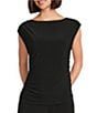 Investments Soft Separates Crew Neck Ruched Sleeveless Top - Image 1