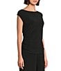 Investments Soft Separates Crew Neck Ruched Sleeveless Top - Image 3