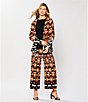 Investments Soft Separates Dark Honeycomb Border Elastic Waist Coordinating Pull-On Crop Pants, Color:Dark Honeycomb Border - Image 5