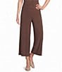 Investments Soft Separates Elastic Waist Wide Leg Pull-On Crop Pants - Image 1