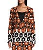 Investments Soft Separates Light Honeycomb Border Long Sleeve Coordinating Topper, Color:Light Honeycomb Border - Image 5