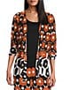 Investments Soft Separates Light Honeycomb Border Long Sleeve Coordinating Topper, Color:Light Honeycomb Border - Image 2