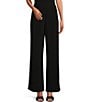 Color:Black - Image 1 - Soft Separates Mid Rise Tapered Straight Leg Pull-On Pants