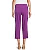Color:Bright Violet - Image 2 - the 5TH AVE fit Elite Stretch Crop Pants