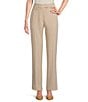 Color:Heathered Humus - Image 1 - the 5TH AVE fit Heather Straight Leg Tummy Control Pants