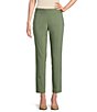 Investments the PARK AVE fit Elite Stretch Ankle Straight Pants | Dillard's