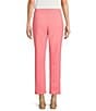 Investments the PARK AVE fit Elite Stretch Ankle Straight Pants, Color:Strawberry Pink - Image 2
