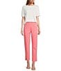 Investments the PARK AVE fit Elite Stretch Ankle Straight Pants, Color:Strawberry Pink - Image 3