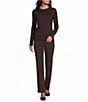 Investments the PARK AVE Fit Pull-On Mid Rise Straight Leg Pants - Image 3