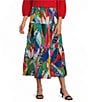Investments Tropical Delight Pull-On Coordinating Maxi Skirt - Image 1
