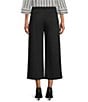 Investments Wide Leg Pull On Twill Crop Pants - Image 2