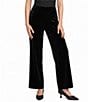 Investments Wide Leg Pull-On Velvet Pants - Image 1