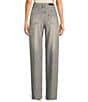 IRO Chrys Denim Wide Leg Jeans, Color:Graphite Grey - Image 2