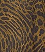 IRO Coordinating Leopard Print Round Neck Long Sleeve Button Front Blouse, Color:Multico Leopard Ocre - Image 4