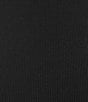 IRO Kamelia Ribbed Polo Knit Deep V-Neck Short Sleeve Maxi Dress, Color:Black - Image 3