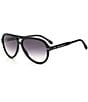 Isabel Marant Women's IM0006 59mm Aviator Sunglasses, Color:Black - Image 1