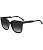 Color:Black - Image 1 - Women's IM0123S Square Sunglasses