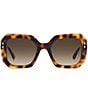 Isabel Marant Women's IM0190 53mm Square Sunglasses, Color:Brown Havana - Image 2
