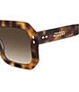 Isabel Marant Women's IM0190 53mm Square Sunglasses, Color:Brown Havana - Image 3