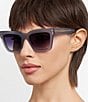 Isabel Marant Women's IM0210/S 53mm Square Sunglasses, Color:Grey - Image 4