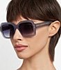 Isabel Marant Women's IM0211/S 54mm Square Sunglasses, Color:Grey - Image 4