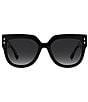 Isabel Marant Women's IM0225/S 53mm Square Sunglasses, Color:Black - Image 2