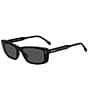 Isabel Marant Women's IM0243/GS 57mm Rectangle Sunglasses, Color:Black - Image 1