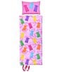 Color:Pink - Image 1 - Beary Sweet Sleeping Bag Set