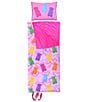 Color:Pink - Image 2 - Beary Sweet Sleeping Bag Set