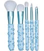 Iscream Big Girls Blue Pearl Makeup Brush Set-5 Pieces - Image 1