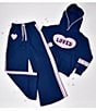 Iscream Big Girls Loved Varsity Wide Leg Sweatpants - Image 3