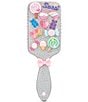 Iscream Charm Rhinestone Paddle Brush, Color:Multi - Image 1