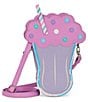 Color:Purple - Image 1 - Girls Ice Cream Sundae Crossbody Bag