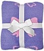 Iscream Girls' Pretty Bows Plush Blanket, Color:Pretty Bows - Image 1
