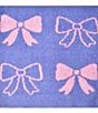 Iscream Girls' Pretty Bows Plush Blanket, Color:Pretty Bows - Image 3