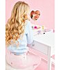 Iscream Heart-Shaped Vanity Mirror, Color:Pink - Image 2