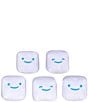 Iscream Jet-Puffed Marshmallows Packaging Fleece 6-Piece Plush Set - Image 3